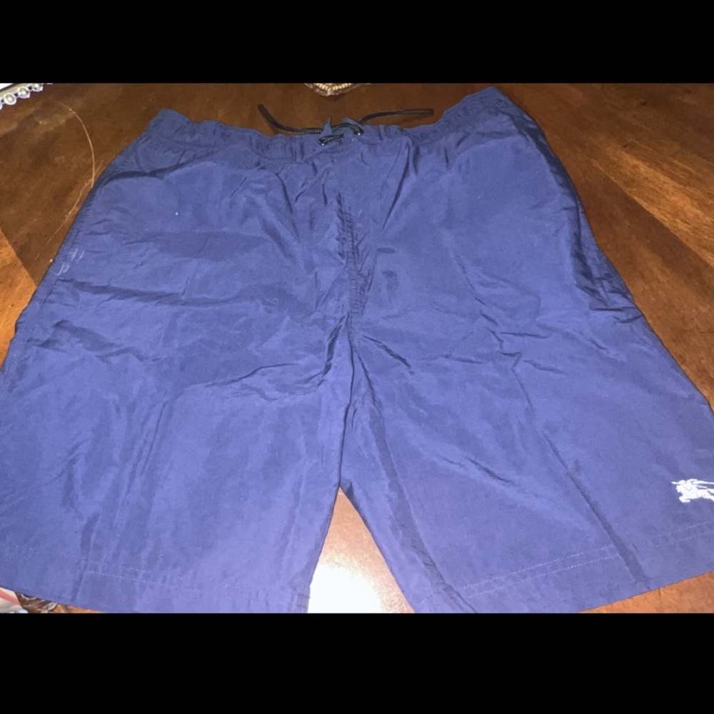 Boys Burberry swim trunks